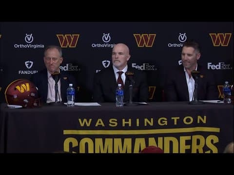 Commanders welcome Dan Quinn as new Head Coach