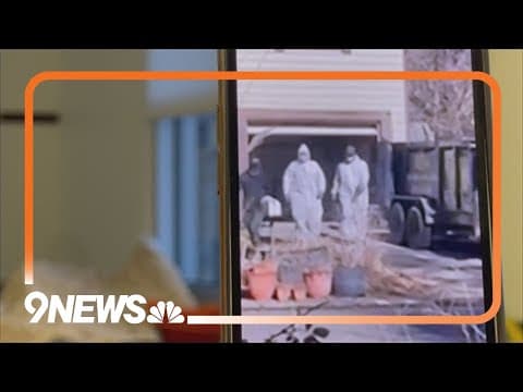 Video shows response to Colorado home where human head, hands were discovered in freezer