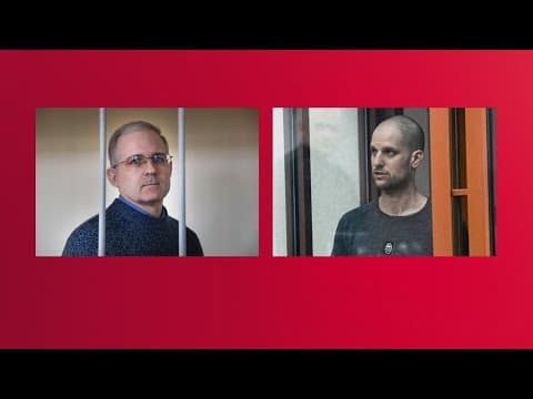 Evan Gershkovich, Paul Whelan released in prisoner swap with Russia