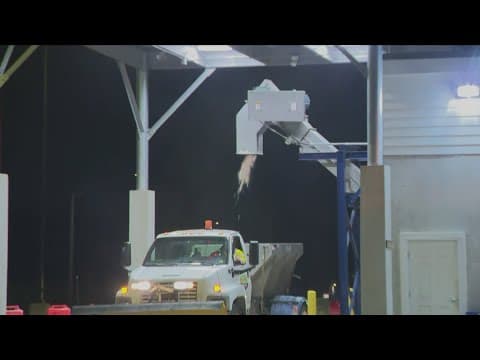 Road crews prepare for winter weather in Fairfax County