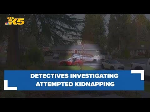 Detectives investigating attempted kidnapping of student in Kenmore
