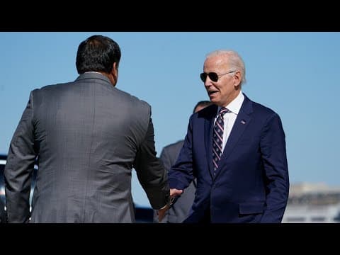 President Biden joins Ohio officials, Intel executives to celebrate groundbreaking ceremony in New A
