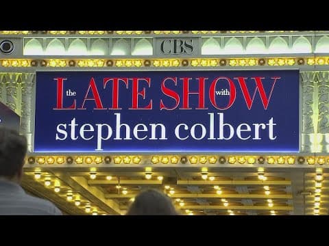 CBS ending Late Show with Stephen Colbert in 2026