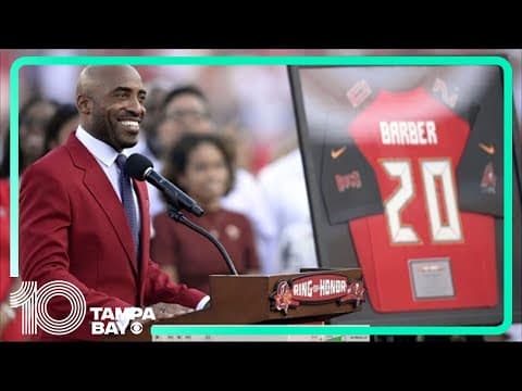 Rondé Barber to receive Hall of Fame Gold Jacket Friday night