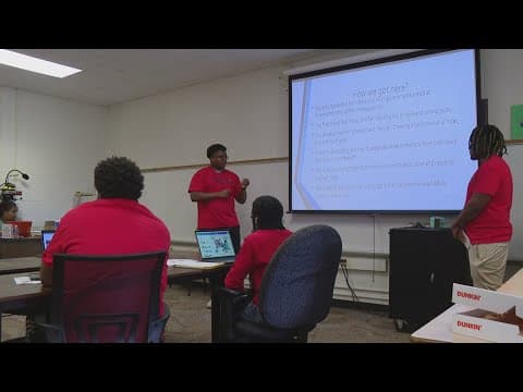 Young Black students in Indianapolis use their voices to spark conversations about gun violence, men