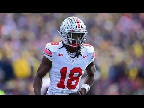 Marvin Harrison Jr. declares for 2024 NFL Draft, Emeka Egbuka to return