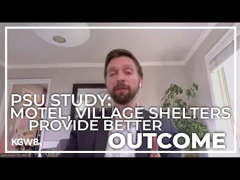 Study finds motels, village shelters provide best outcome for those experiencing homelessness