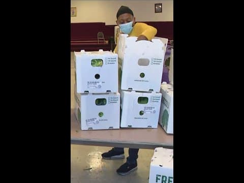 Indianapolis Office of Public Health and Safety spearhead food giveaways at local churches