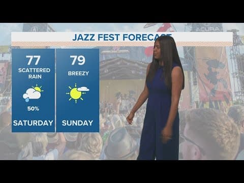 Beautiful weather to kick off Jazz Fest
