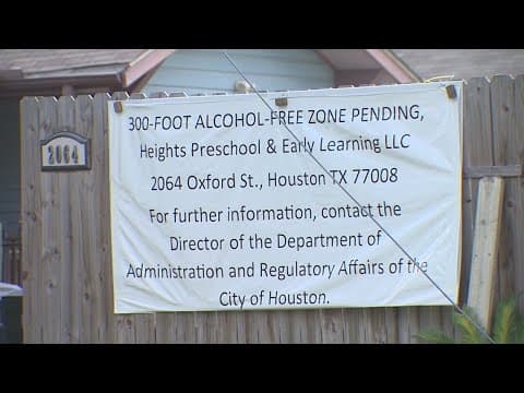 City Council unanimously approves Houston's first alcohol-free zone around childcare facility