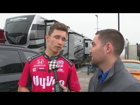 22-year-old Christian Lundgaard will make his 3rd start at the Indy 500