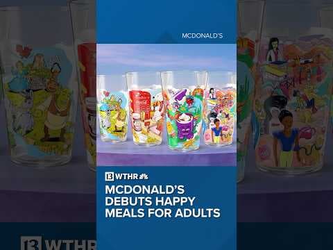 McDonald’s debuts Happy Meals for adults