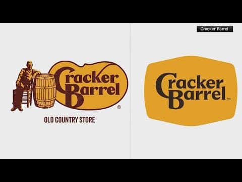 Cracker Barrel loses $100 million in market value after changing logo
