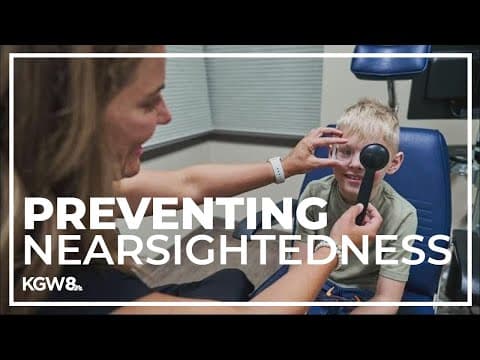More needs to be done to curb nearsightedness in children, OHSU study shows