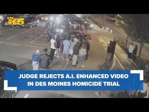 Judge blocks use of AI-enhanced video in Des Moines sports bar triple homicide trial