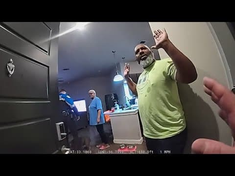 Body cam video shows North Texas officers forcing entry into wrong apartment