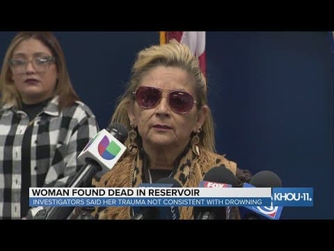 Woman found dead in Houston-area reservoir