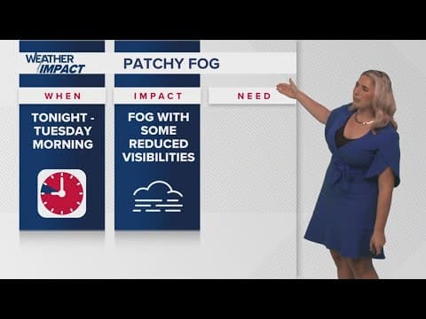 New Orleans Weather: Dense fog through Tuesday morning, chilly on New Year's Eve night