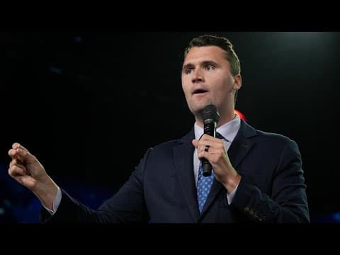 Trump to posthumously award Charlie Kirk the Presidential Medal of Freedom