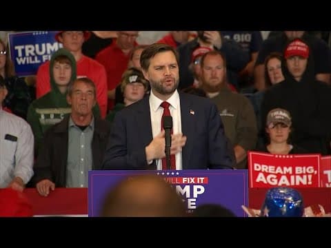 JD Vance full speech at campaign rally in Wisconsin