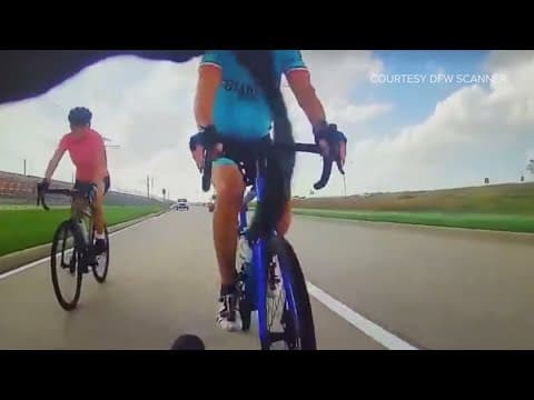 Alleged drunk driver hits two cyclists before running them over
