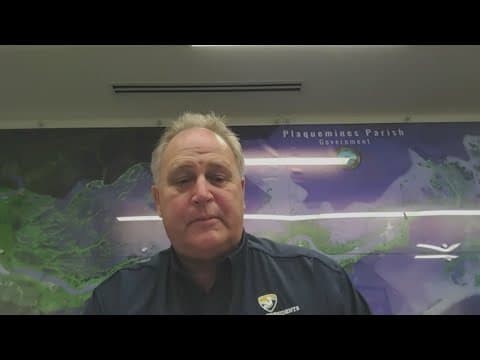 Plaquemines Parish damage update post-Francine