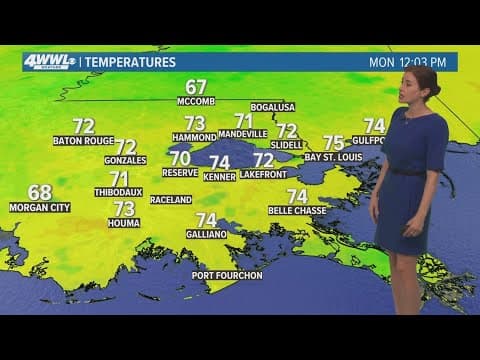 Nice Monday, but hot week takes over with first 90s on the way