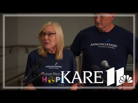 Parents of Annunciation shooting victim deliver statement to Vice President JD Vance