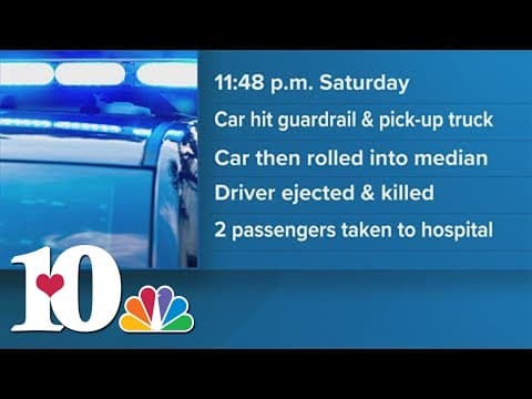 Investigation underway after man killed, 2 others hurt in I-40 crash near Sevierville