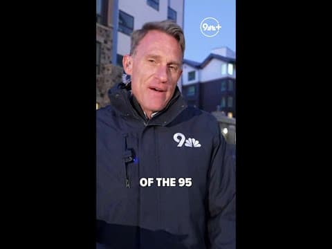 A bronze statue of 9NEWS' Man in the Mountains? Matt Renoux reports from Keystone