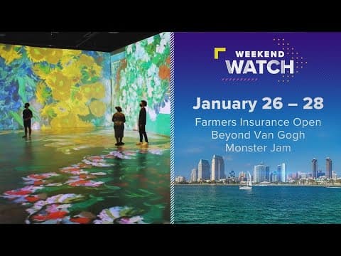 Weekend Watch January 26 - 28 | Things to do in San Diego