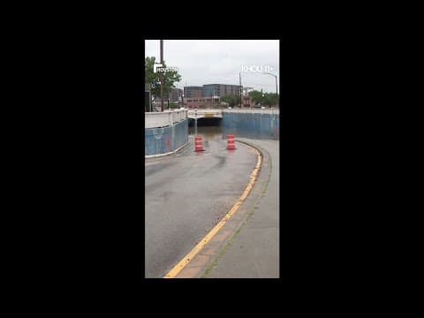 New gates installed at flood-prone Houston underpass