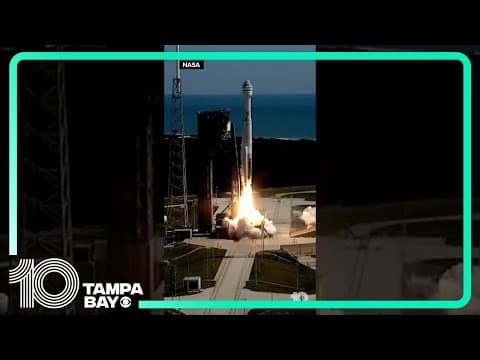 Boeing launches NASA astronauts into space on Starliner