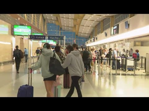 Labor Day travel: A check at the airports