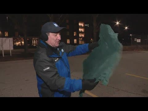 First arctic blast of the new year