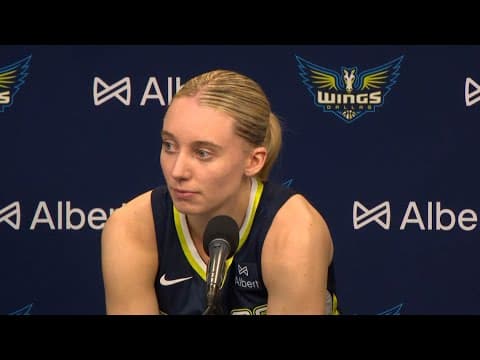 Dallas Wings vs. Indiana Fever | Paige Bueckers, Arike Ogunbowale, Coach Koclanes post-game presser