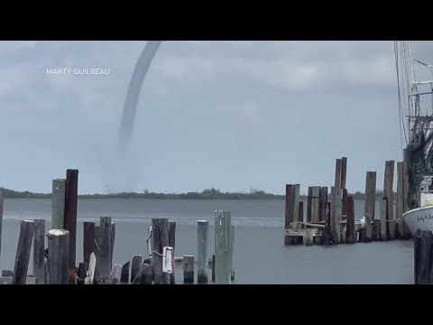 Waterspout spotted in Grand Isle