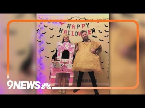 Colorado couple dresses as Casa Bonita - and a sopaipilla - for Halloween
