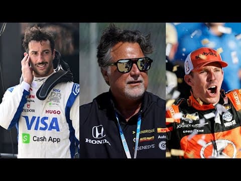 Ricciardo replaced, Andretti steps down, Chastain spoils | The Racing Report with Rob Peeters