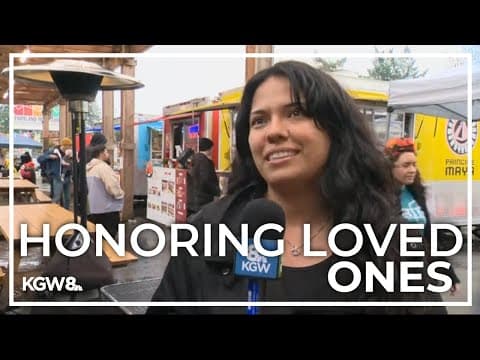 Dia de los Muertos celebration at the Portland Mercado
