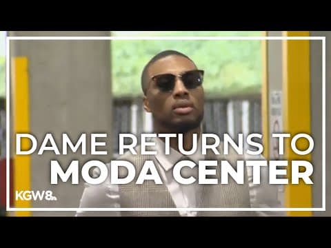 Trail Blazers fans amped for Damian Lillard's return to the Moda Center