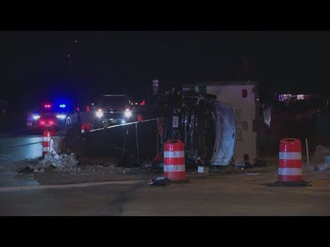 Ambulance crashes in Prince William County