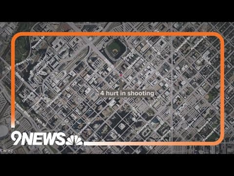 Police still looking for suspect in shooting that injured 4 in LoDo