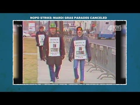 A look back: 1979 NOPD Strike leads to Mardi Gras Parades being canceled