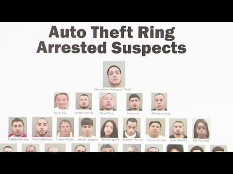 25 people charged in Houston auto theft ring