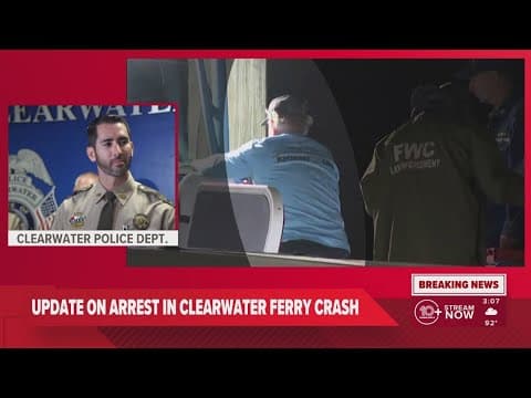 FWC provides update on charges filed in Clearwater Ferry crash