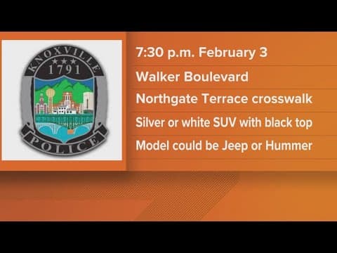 KPD: Woman dead after hit-and-run in North Knoxville; police searching for suspect