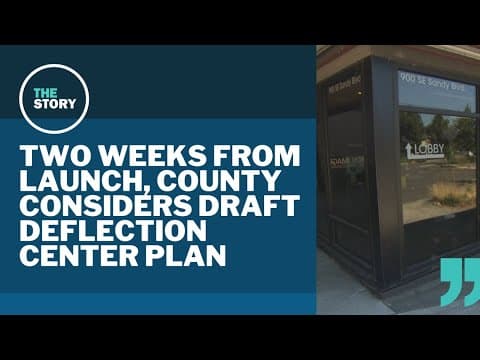 Drug deflection center plan under review as Multnomah County moves at 'breakneck pace' to open