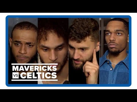 Dallas Mavericks locker room interviews after Game 1 loss | Gafford, Lively II, Kleber, Washington