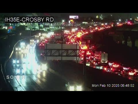 Traffic Alert: Accidents cause slowdowns across North Texas